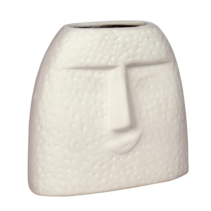 Ceramic Face Vases, Famous Vase Of Flowers, Blowing Kiss Face Vase, Centerpieces | Kitchen | Office or Living Room - Image 4